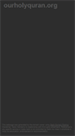 Mobile Screenshot of ourholyquran.org